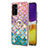 Funda Silicona Gel Goma Patron de Moda Carcasa con Anillo de dedo Soporte Y03B para Samsung Galaxy A82 5G