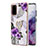 Funda Silicona Gel Goma Patron de Moda Carcasa con Anillo de dedo Soporte Y03B para Samsung Galaxy S20 5G