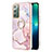 Funda Silicona Gel Goma Patron de Moda Carcasa con Anillo de dedo Soporte Y05B para Samsung Galaxy Note 20 5G