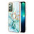 Funda Silicona Gel Goma Patron de Moda Carcasa con Anillo de dedo Soporte Y05B para Samsung Galaxy Note 20 5G