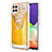 Funda Silicona Gel Goma Patron de Moda Carcasa con Anillo de dedo Soporte YB2 para Samsung Galaxy M32 4G