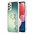 Funda Silicona Gel Goma Patron de Moda Carcasa con Anillo de dedo Soporte YB2 para Samsung Galaxy M32 5G