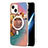 Funda Silicona Gel Goma Patron de Moda Carcasa con Mag-Safe Magnetic para Apple iPhone 13