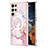 Funda Silicona Gel Goma Patron de Moda Carcasa con Mag-Safe Magnetic para Samsung Galaxy S22 Ultra 5G