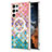 Funda Silicona Gel Goma Patron de Moda Carcasa con Mag-Safe Magnetic para Samsung Galaxy S22 Ultra 5G