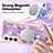 Funda Silicona Gel Goma Patron de Moda Carcasa con Mag-Safe Magnetic para Samsung Galaxy S23 Plus 5G