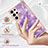 Funda Silicona Gel Goma Patron de Moda Carcasa para Samsung Galaxy S21 Ultra 5G