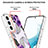 Funda Silicona Gel Goma Patron de Moda Carcasa S01 para Samsung Galaxy S22 5G