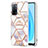 Funda Silicona Gel Goma Patron de Moda Carcasa Y02B para Oppo A55 5G