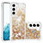 Funda Silicona Gel Goma Patron de Moda Carcasa Y06B para Samsung Galaxy S22 5G