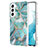 Funda Silicona Gel Goma Patron de Moda Carcasa Y08B para Samsung Galaxy S22 Plus 5G