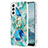 Funda Silicona Gel Goma Patron de Moda Carcasa Y13B para Samsung Galaxy S22 5G