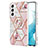 Funda Silicona Gel Goma Patron de Moda Carcasa Y14B para Samsung Galaxy S22 5G