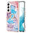 Funda Silicona Gel Goma Patron de Moda Carcasa Y15B para Samsung Galaxy S21 Plus 5G