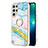 Funda Silicona Gel Goma Patron de Moda Carcasa Y16B para Samsung Galaxy S21 Ultra 5G