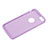 Funda Silicona Goma con Agujero para Apple iPhone 6S Morado