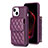 Funda Silicona Goma de Cuero Carcasa BF3 para Apple iPhone 13