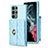 Funda Silicona Goma de Cuero Carcasa BF3 para Samsung Galaxy S22 Ultra 5G