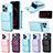 Funda Silicona Goma de Cuero Carcasa BF4 para Apple iPhone 15 Pro Max