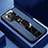 Funda Silicona Goma de Cuero Carcasa con Magnetico Anillo de dedo Soporte para Xiaomi Mi 11 Pro 5G