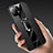 Funda Silicona Goma de Cuero Carcasa con Magnetico Anillo de dedo Soporte para Xiaomi Mi 11 Pro 5G