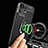 Funda Silicona Goma de Cuero Carcasa con Magnetico Anillo de dedo Soporte para Xiaomi Mi Mix 4 5G