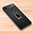 Funda Silicona Goma de Cuero Carcasa con Magnetico Anillo de dedo Soporte para Xiaomi Redmi Note 7 Pro