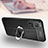 Funda Silicona Goma de Cuero Carcasa con Magnetico Anillo de dedo Soporte S01 para Xiaomi Redmi K30S 5G