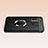 Funda Silicona Goma de Cuero Carcasa con Magnetico Anillo de dedo Soporte S03 para Xiaomi Redmi Note 8T