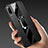 Funda Silicona Goma de Cuero Carcasa con Magnetico Anillo de dedo Soporte T01 para Samsung Galaxy A70S