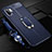 Funda Silicona Goma de Cuero Carcasa con Magnetico Anillo de dedo Soporte T01 para Samsung Galaxy Note 10 Plus 5G