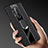 Funda Silicona Goma de Cuero Carcasa con Magnetico Anillo de dedo Soporte T02 para OnePlus 8 Pro