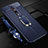 Funda Silicona Goma de Cuero Carcasa con Magnetico Anillo de dedo Soporte T02 para Xiaomi Mi 9T