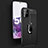Funda Silicona Goma de Cuero Carcasa con Magnetico Anillo de dedo Soporte WL1 para Samsung Galaxy S20 Plus 5G