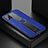 Funda Silicona Goma de Cuero Carcasa con Magnetico FL1 para Samsung Galaxy A81