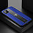Funda Silicona Goma de Cuero Carcasa con Magnetico FL1 para Samsung Galaxy F12