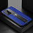 Funda Silicona Goma de Cuero Carcasa con Magnetico FL1 para Samsung Galaxy Note 20 Ultra 5G