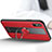 Funda Silicona Goma de Cuero Carcasa con Magnetico FL1 para Xiaomi Redmi 9AT