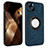 Funda Silicona Goma de Cuero Carcasa con Magnetico S14D para Apple iPhone 13