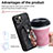 Funda Silicona Goma de Cuero Carcasa SD11 para Apple iPhone 15 Plus