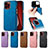 Funda Silicona Goma de Cuero Carcasa SD13 para Apple iPhone 14 Pro