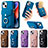 Funda Silicona Goma de Cuero Carcasa SD16 para Apple iPhone 13