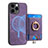 Funda Silicona Goma de Cuero Carcasa SD17 para Apple iPhone 14 Pro Max