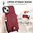 Funda Silicona Goma de Cuero Carcasa SD4 para Apple iPhone 13