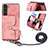 Funda Silicona Goma de Cuero Carcasa SD4 para Samsung Galaxy S23 Plus 5G