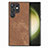 Funda Silicona Goma de Cuero Carcasa SD5 para Samsung Galaxy S22 Ultra 5G