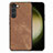 Funda Silicona Goma de Cuero Carcasa SD8 para Samsung Galaxy S23 Plus 5G