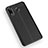 Funda Silicona Goma de Cuero K01 para Samsung Galaxy A8 Star Negro