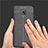 Funda Silicona Goma de Cuero K01 para Samsung Galaxy Amp Prime 3 Negro