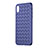 Funda Silicona Goma de Cuero para Apple iPhone Xs Max Azul